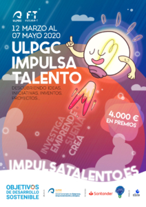 Cartel de ULPGC Impulsa Talento